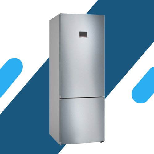 ثلاجة بوش فريزر سيريس 4، المجمد في الأسفل، 193 × 70 سم، KGN56CI30U