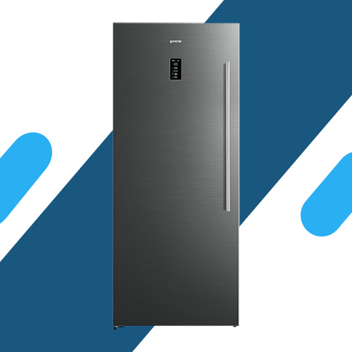 ثلاجة/فريزر رأسي 2 في 1 جورينيا، سعة 381 لترًا، إنفرتر - موديل FN7171OX
